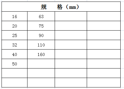 宏岳PP-R管材管件(白色、灰色、绿色)__45°弯头规格