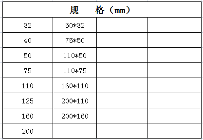 宏岳PVC_U排水管材管件__斜三通规格