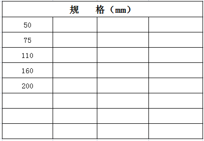 宏岳PVC_U排水管件__伸缩节规格