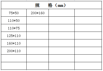宏岳PVC_U排水管件__偏心变径（补心）规格