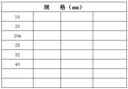 宏岳PVC_U阻燃管材管件__管箍（管直通/套筒）规格